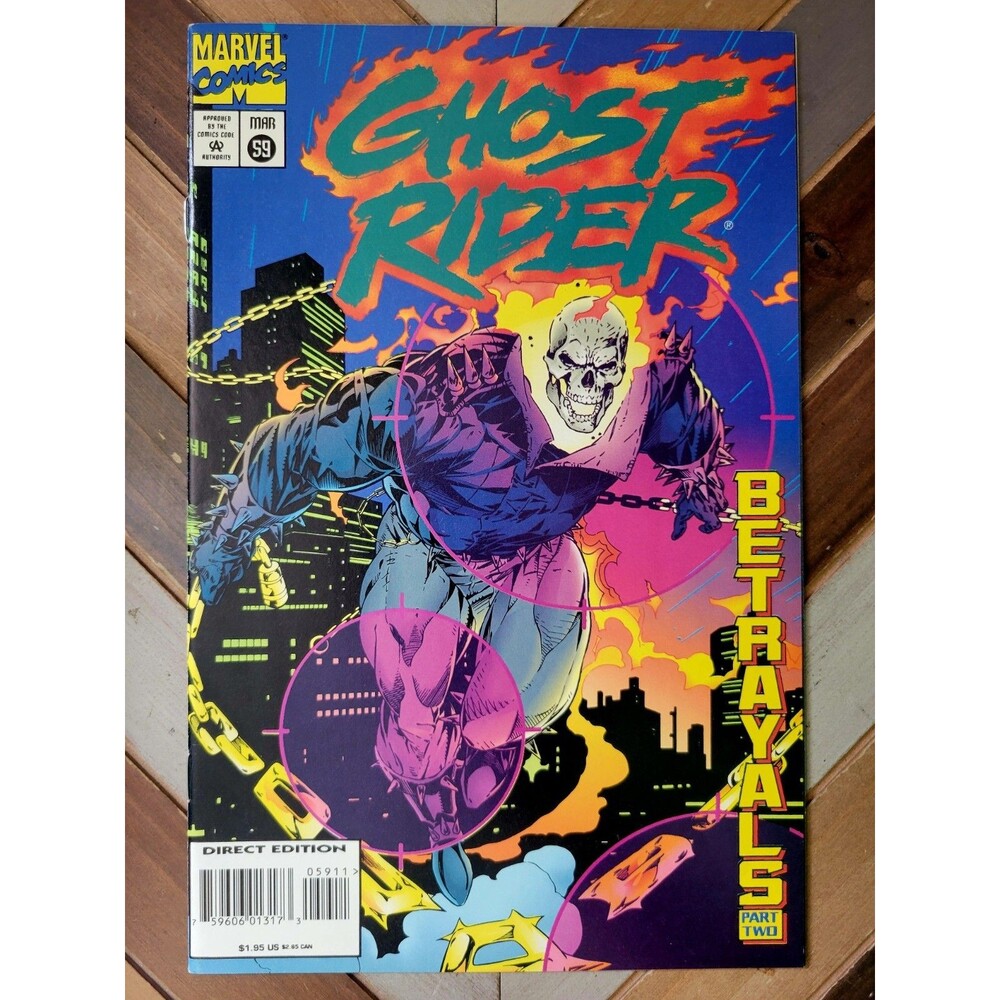 Ghost Rider Vol.2 #59 VF+ (Marvel 1995) Abomination "Betrayals" Larroca Cover